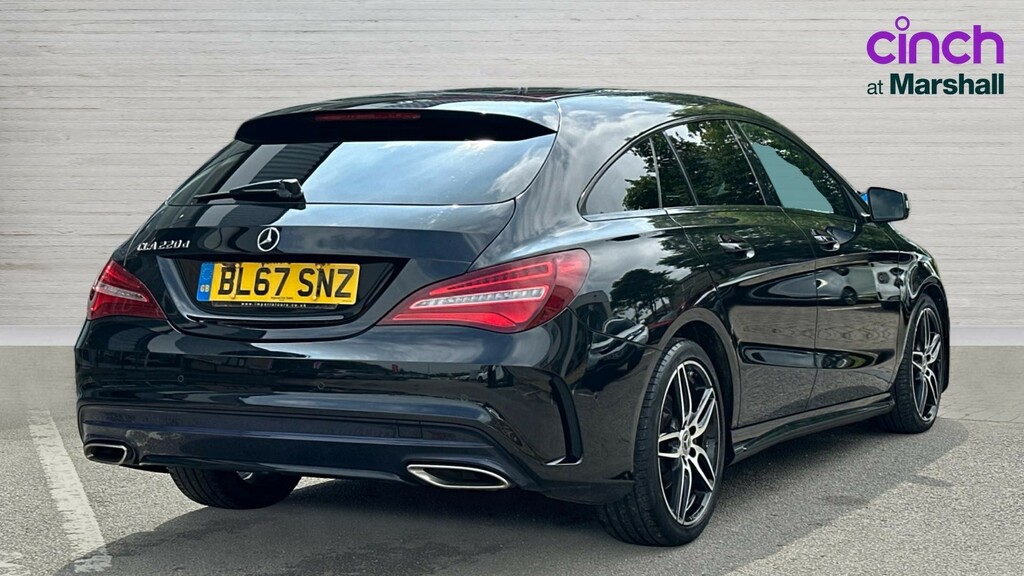 Mercedes-Benz CLA Class Cla 220D Amg Line Tip BL67SNZ Black #3