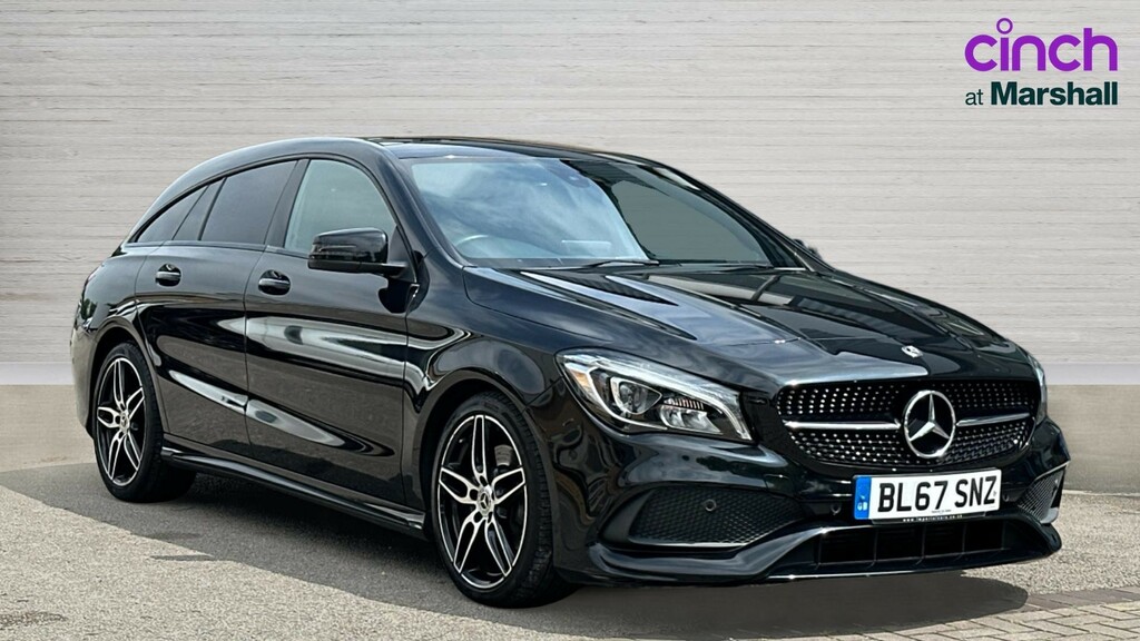 Mercedes-Benz CLA Class Cla 220D Amg Line Tip BL67SNZ Black