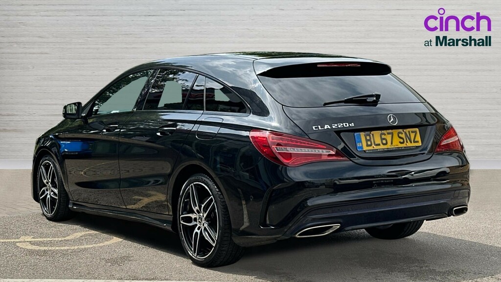 Mercedes-Benz CLA Class Cla 220D Amg Line Tip BL67SNZ Black #5