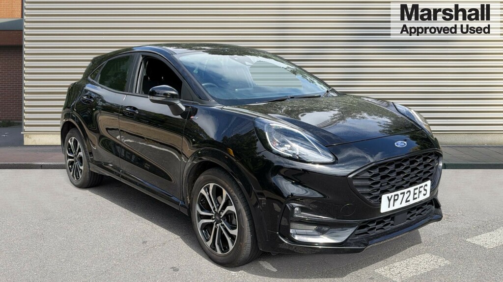 Ford Puma Puma 1.0 Ecoboost Hybrid Mhev St-line Dct Black