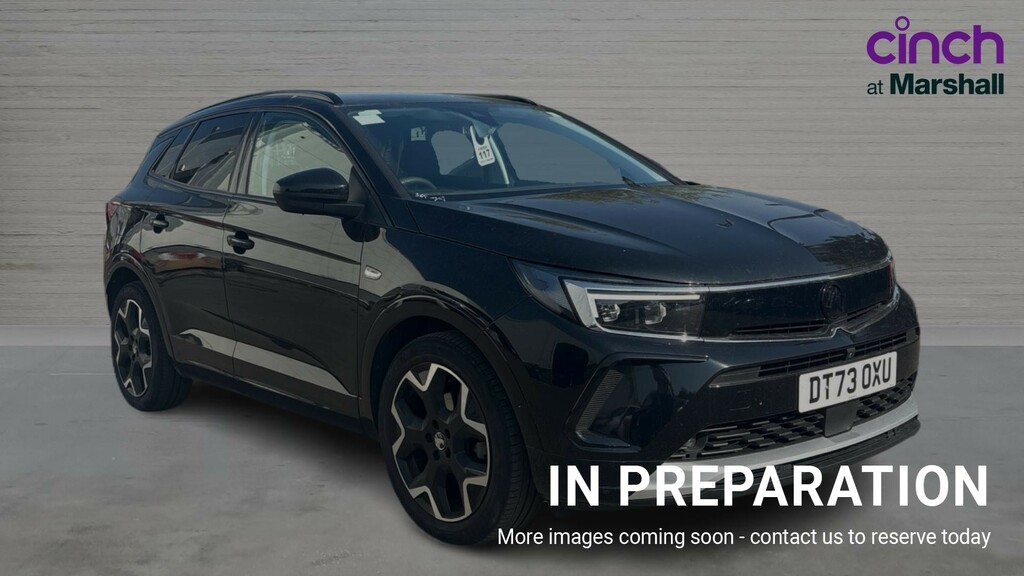 Vauxhall Grandland Grandland 1.2 Turbo Ultimate DT73OXU Black
