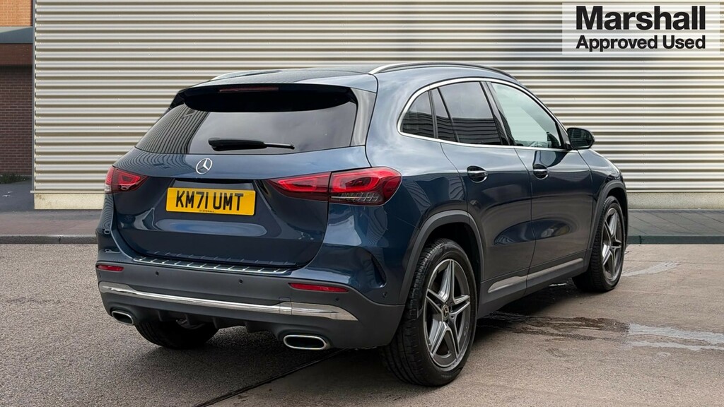 Mercedes-Benz GLA Class Gla 200D Amg Line Executive KM71UMT Blue #3