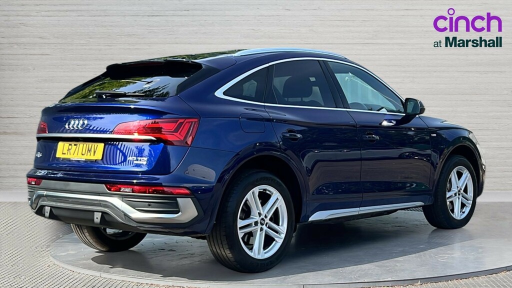 Audi Q5 Q5 40 Tdi Quattro S Line S Tronic LR71UMV Blue #3