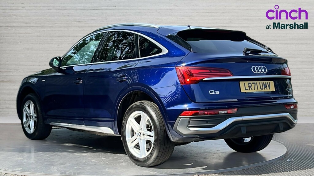 Audi Q5 Q5 40 Tdi Quattro S Line S Tronic LR71UMV Blue #5