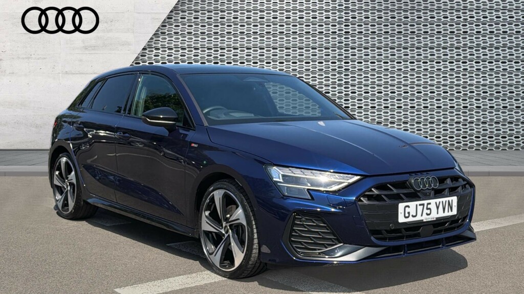 Audi A3 A3 2.0 Tdi 150 Black Edition S Tronic Blue