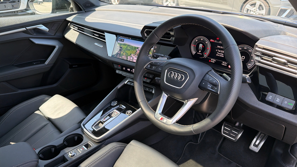 Audi A3 A3 2.0 Tdi 150 Black Edition S Tronic GJ75YVN Blue #6