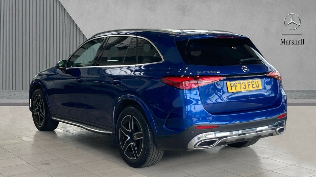 Mercedes-Benz GLC Class Glc 220D 4Matic Amg Line 9G-tronic PF73FEU Blue #2