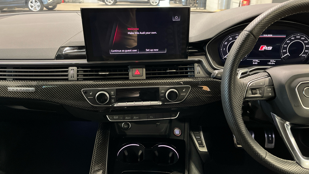 Audi RS4 Rs 4 Tfsi Quattro Carbon Black Tiptronic White #13