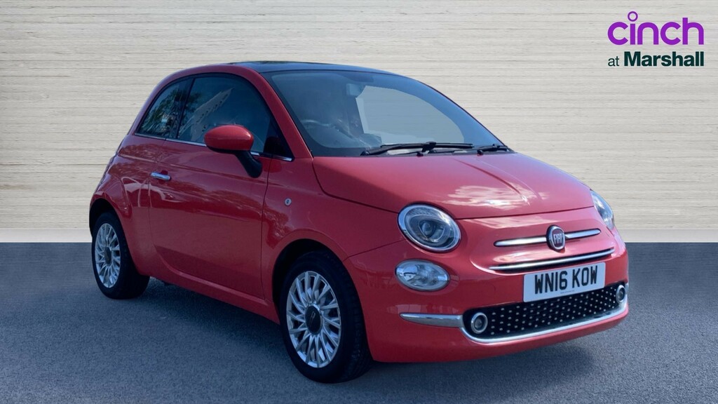 Fiat 500 500 1.2 Lounge WN16KOW Pink