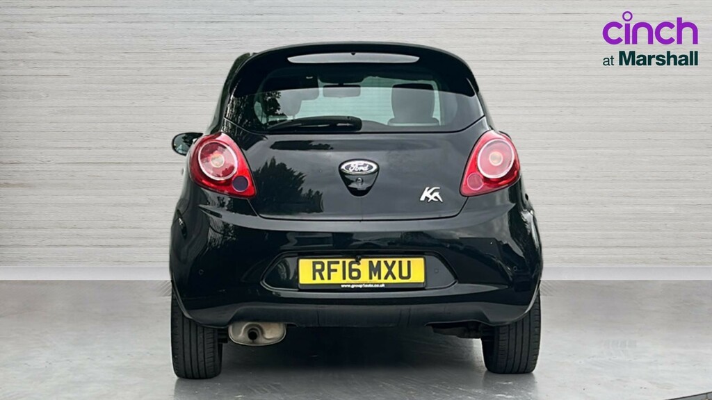 Ford KA Ka 1.2 Zetec Black Edition Black #4