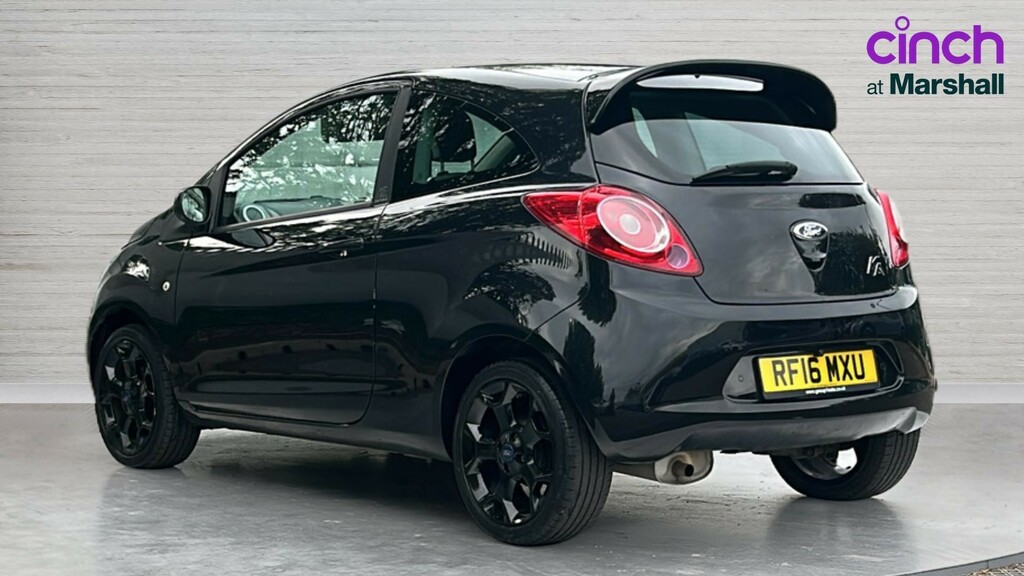 Ford KA Ka 1.2 Zetec Black Edition Black #5