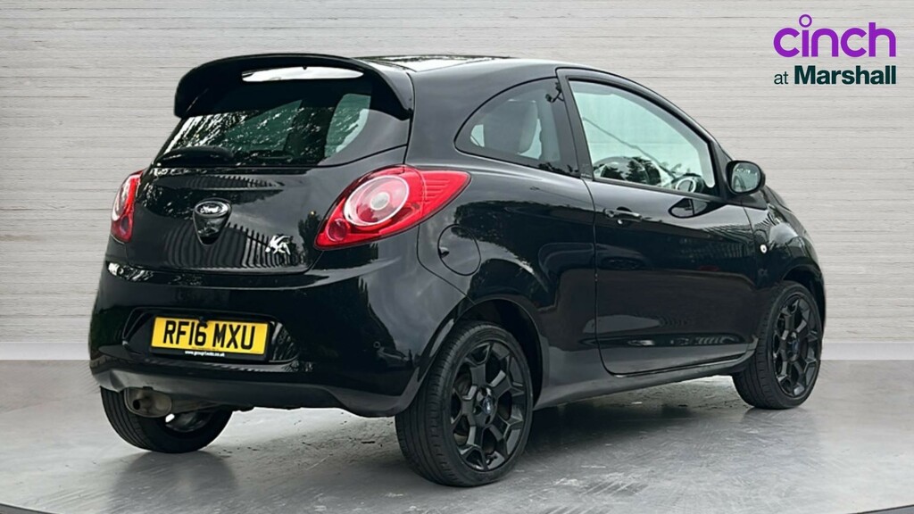 Ford KA Ka 1.2 Zetec Black Edition Black #3