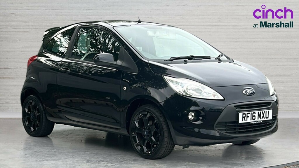 Ford KA Ka 1.2 Zetec Black Edition Black