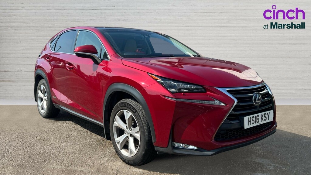 Lexus NX Nx 300H 2.5 Premier Cvt Red