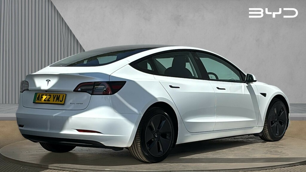 Tesla Model 3 Model 3 Long Range Awd AF22YMJ White #3