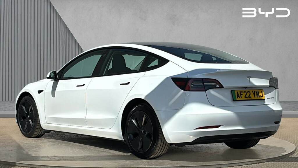Tesla Model 3 Model 3 Long Range Awd AF22YMJ White #5