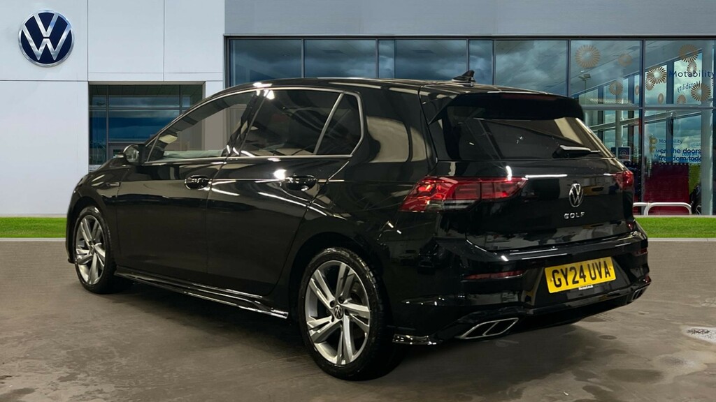 Volkswagen Golf Golf 1.5 Tsi 150 R-line GY24UVA Black #3