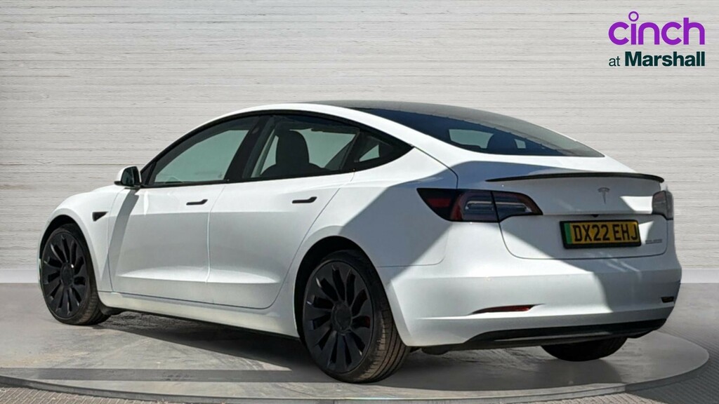 Tesla Model 3 Model 3 Performance Awd Performance Upgrade DX22EHJ White #5
