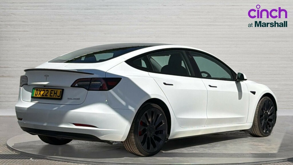 Tesla Model 3 Model 3 Performance Awd Performance Upgrade DX22EHJ White #3
