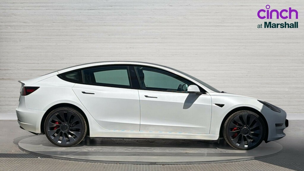 Tesla Model 3 Model 3 Performance Awd Performance Upgrade DX22EHJ White #2