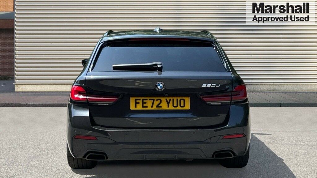 BMW 5 Series 5 Series 520D Mht M Sport Step FE72YUO Grey #4