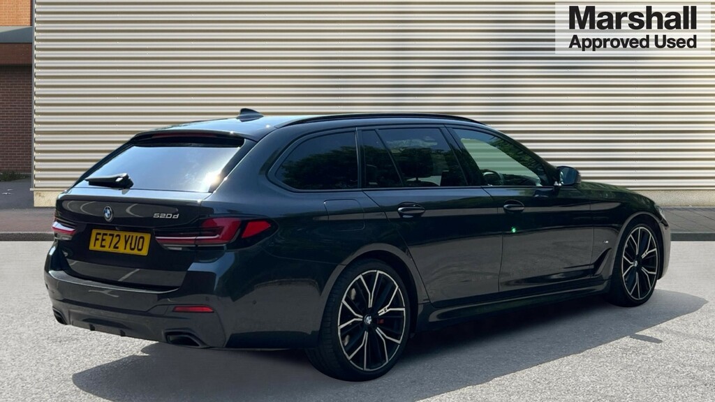 BMW 5 Series 5 Series 520D Mht M Sport Step FE72YUO Grey #3