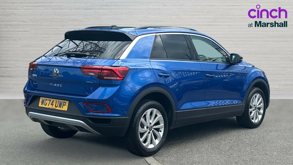 Volkswagen T-Roc T-roc 1.5 Tsi Match Dsg WG74UWP Blue #3