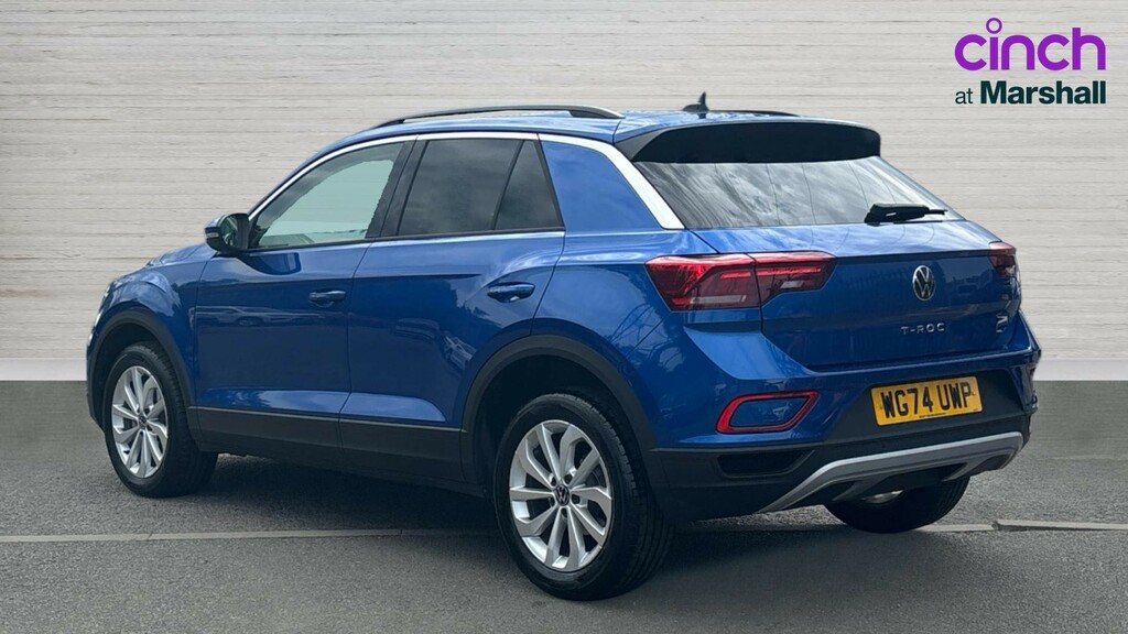 Volkswagen T-Roc T-roc 1.5 Tsi Match Dsg WG74UWP Blue #5