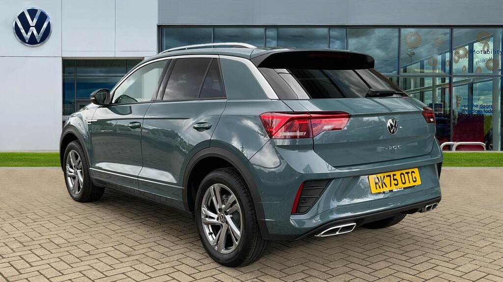 Volkswagen T-Roc T-roc 1.5 Tsi R-line RK75OTG Blue #3