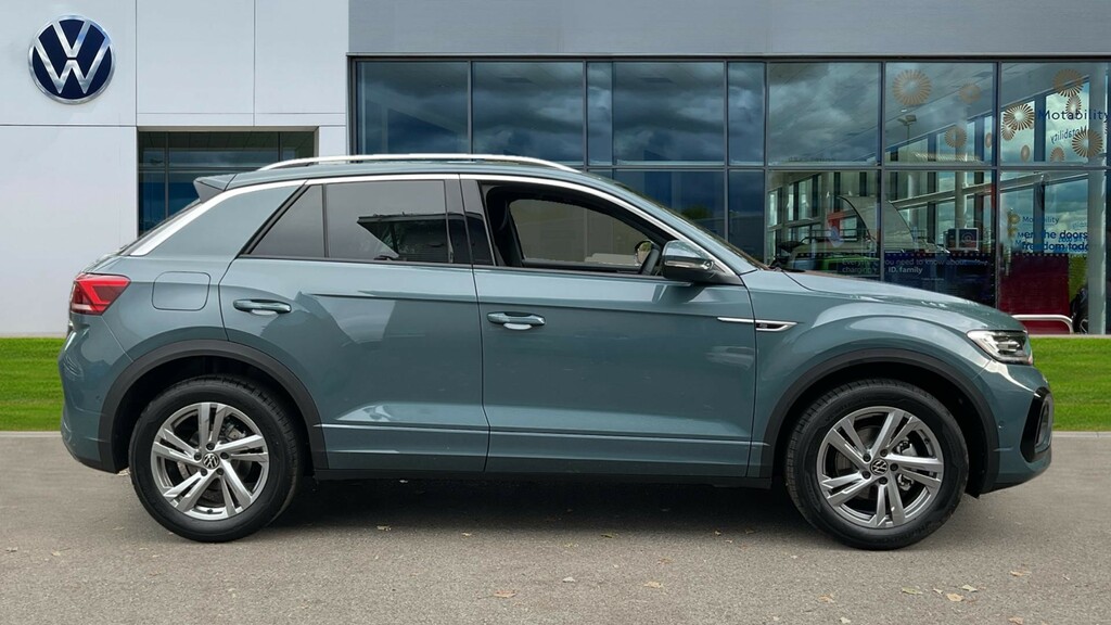 Volkswagen T-Roc T-roc 1.5 Tsi R-line Blue #4