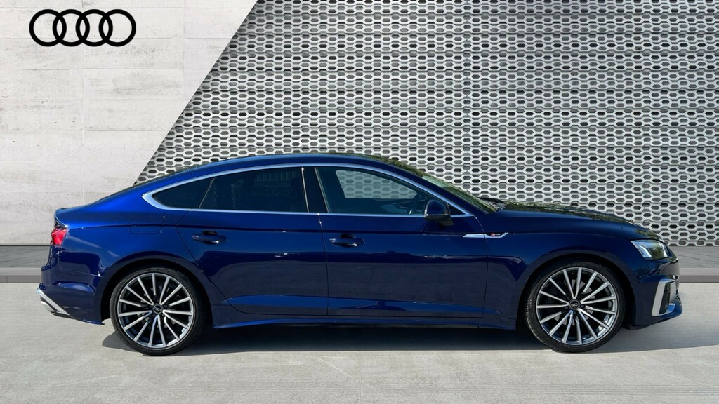 Audi A5 A5 40 Tfsi 204 S Line S Tronic GK73DWA Blue #4