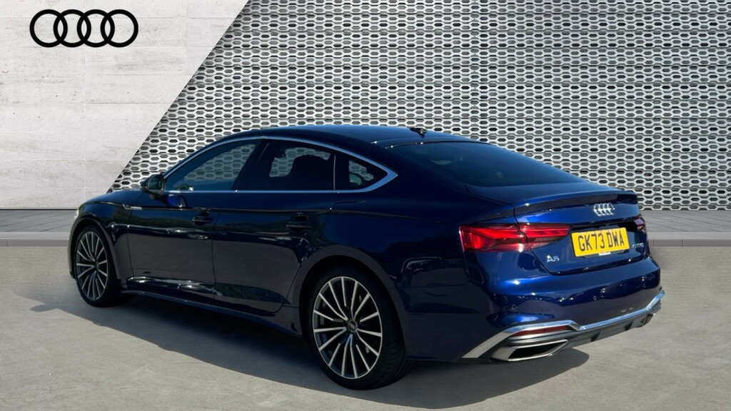 Audi A5 A5 40 Tfsi 204 S Line S Tronic GK73DWA Blue #3