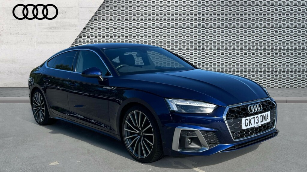 Audi A5 A5 40 Tfsi 204 S Line S Tronic Blue