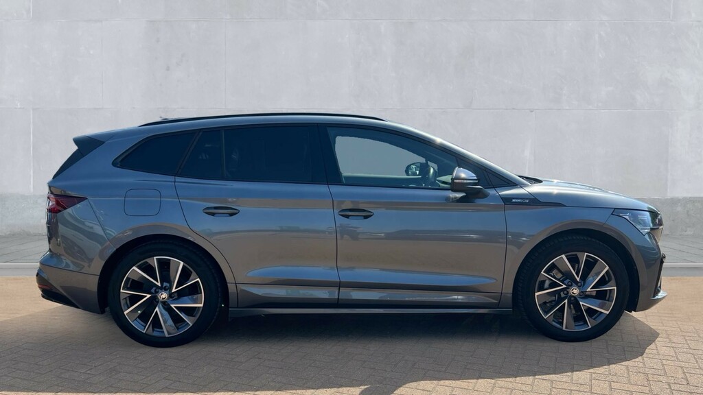 Skoda ENYAQ Enyaq 210Kw 85X Sportline Plus 82Kwh 4X4 KR25WLL Grey #4