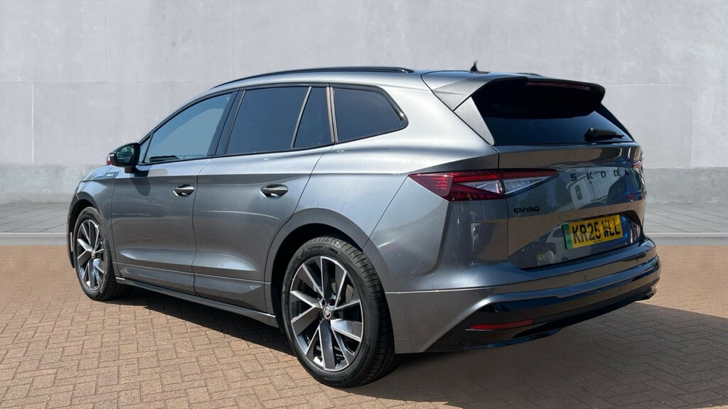 Skoda ENYAQ Enyaq 210Kw 85X Sportline Plus 82Kwh 4X4 KR25WLL Grey #3