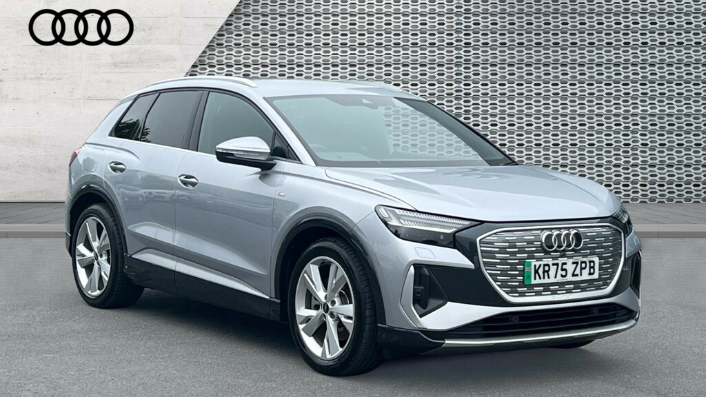 Audi Q4 E Tron Q4 210Kw 45 82Kwh S Line Leathertech Pa Silver