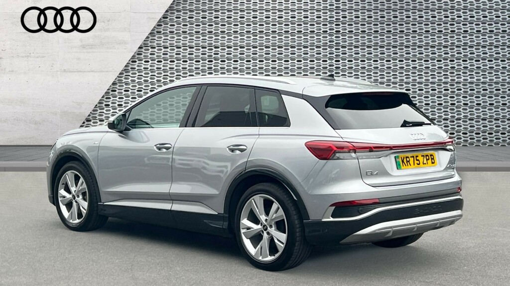 Audi Q4 E Tron Q4 210Kw 45 82Kwh S Line Leathertech Pa Silver #3
