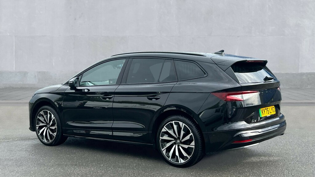 Skoda ENYAQ Enyaq 210Kw 85X Sportline 82Kwh 4X4 KY75LYG Black #3