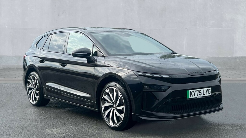 Skoda ENYAQ Enyaq 210Kw 85X Sportline 82Kwh 4X4 Black