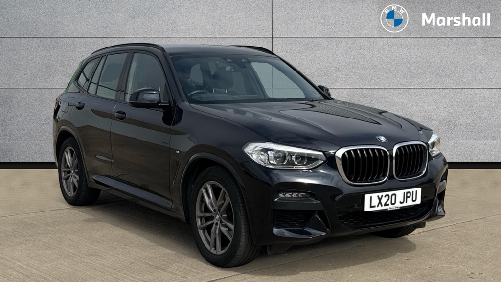 BMW X3 X3 Xdrive20d M Sport Step Black