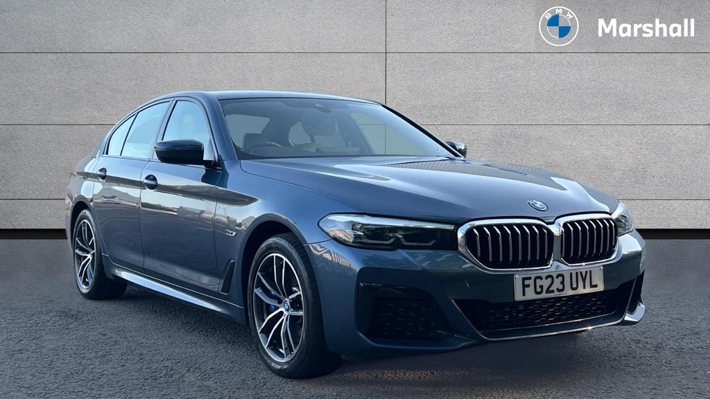 BMW 5 Series 5 Series 530E M Sport Blue