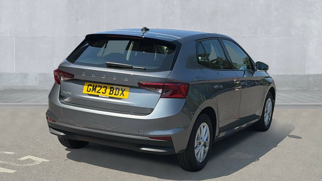 Skoda Fabia 1.0 Tsi Se Comfort Silver #8