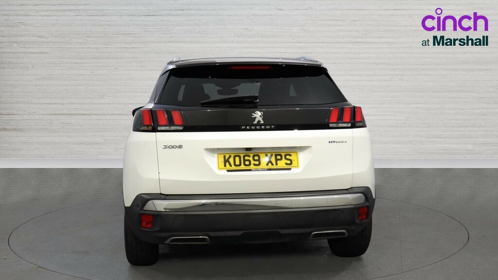 Peugeot 3008 3008 1.6 Hybrid4 300 Gt E-eat8 White #4