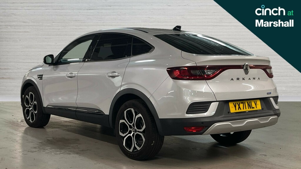 Renault Arkana Arkana 1.6 E-tech Hybrid 145 S Edition White #5
