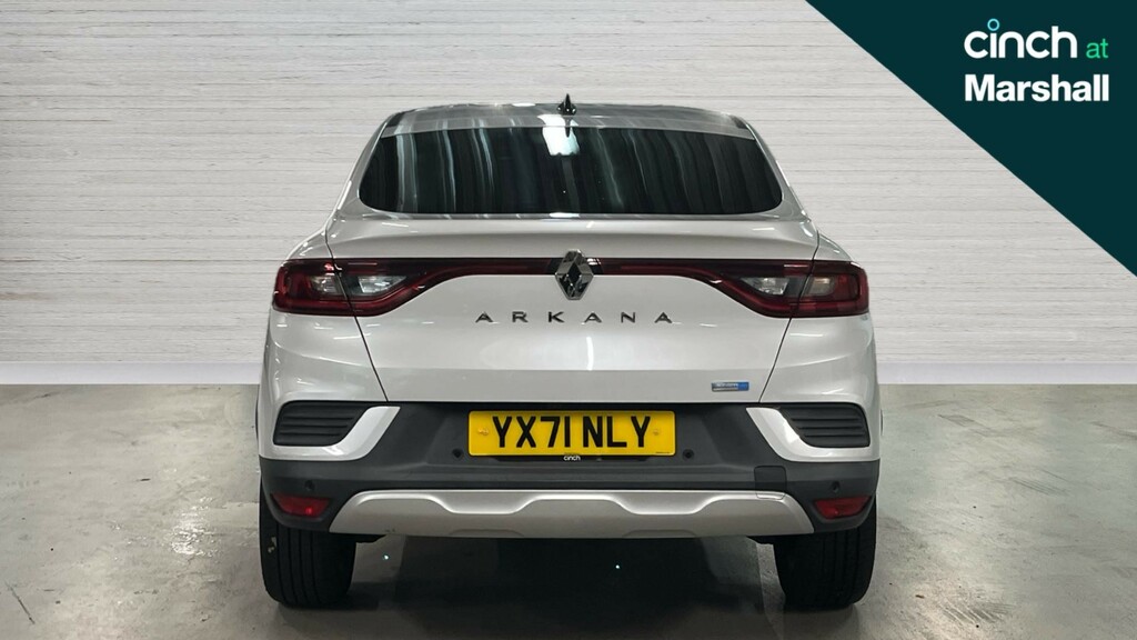 Renault Arkana Arkana 1.6 E-tech Hybrid 145 S Edition White #4