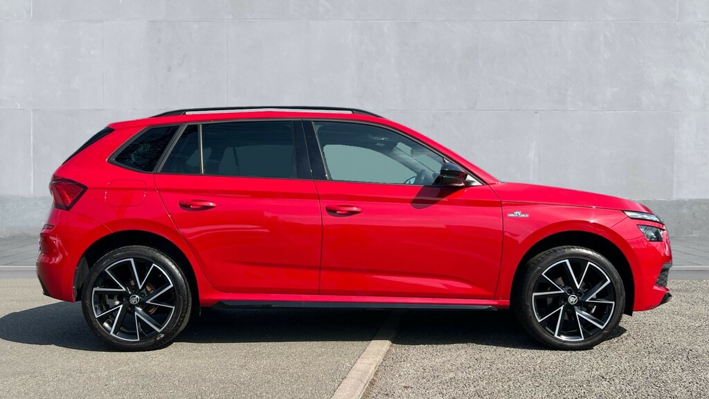 Skoda Kamiq Kamiq 1.0 Tsi 110 Monte Carlo Dsg Red #4