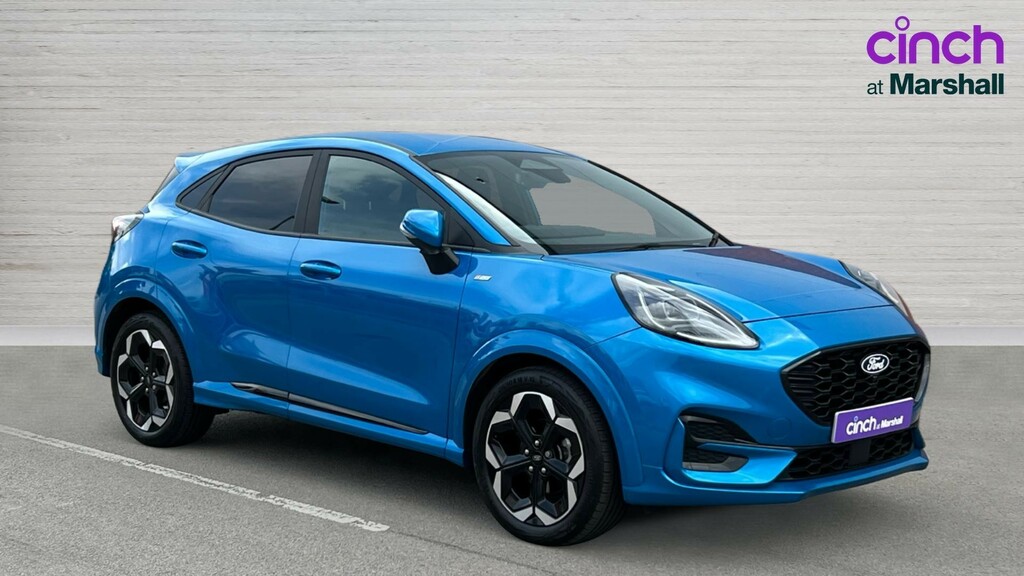 Ford Puma Puma 1.0 Ecoboost Hybrid Mhev 155 St-line X Dct Blue