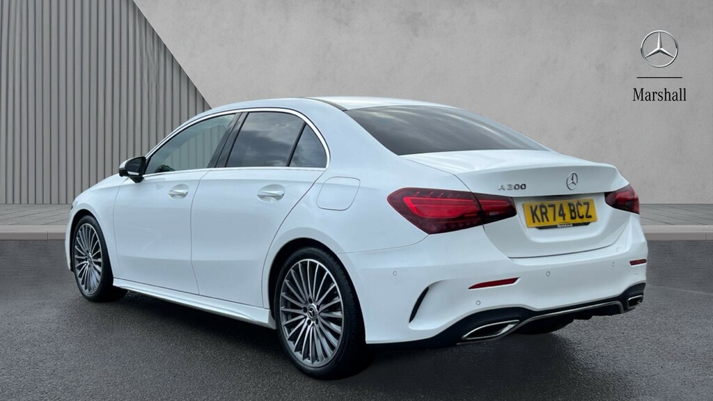 Mercedes-Benz A Class 1.3 A250e 15.6Kwh Amg Line Executive Hatchback 5 White #2