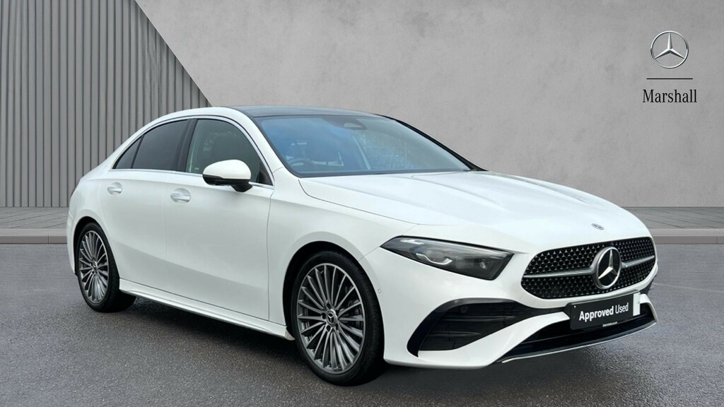 Mercedes-Benz A Class 1.3 A250e 15.6Kwh Amg Line Executive Hatchback 5 White #1
