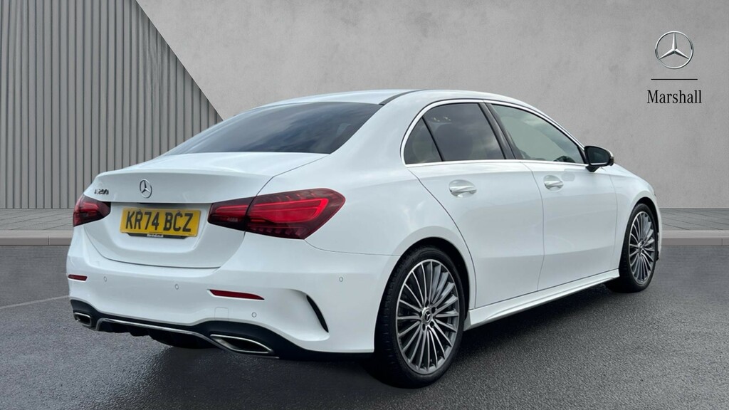 Mercedes-Benz A Class 1.3 A250e 15.6Kwh Amg Line Executive Hatchback 5 White #9